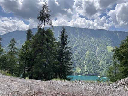 Foto von Heinz Sperl entlang der Tour