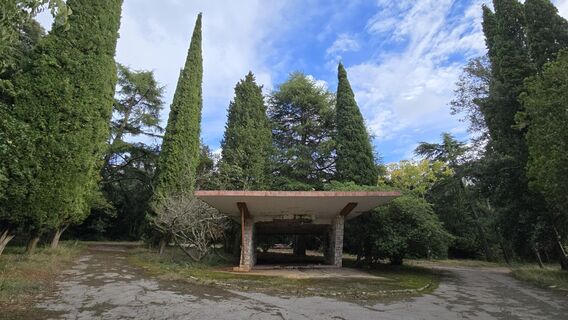 Foto de Elisabeth Lahofer a lo largo del recorrido