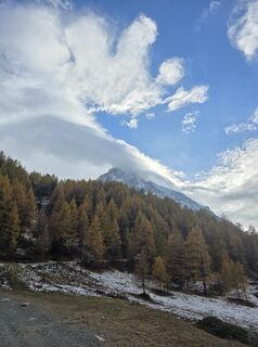 Photo de Helen le long du parcours