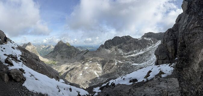 Photo de Norbert Herbig le long du parcours