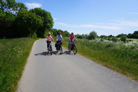 Fahrradtour Steinhuder Meer bis zur Weser