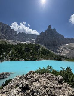 Foto von “Jerry” Brunetti entlang der Tour