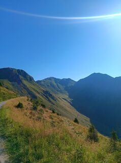 Photo de Tazio J. G. Burattin le long du parcours