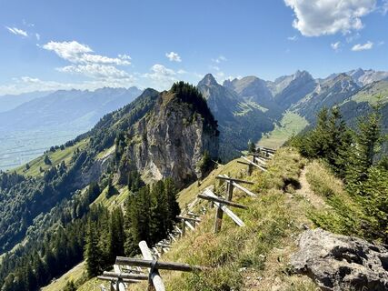 Photo de Daniel Herz le long du parcours