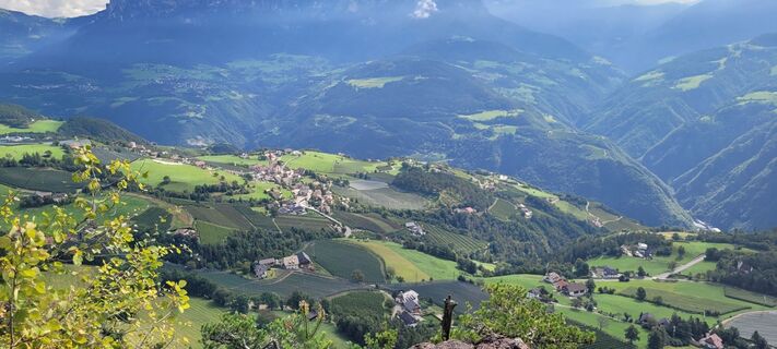 Foto von Josef Brucklacher entlang der Tour