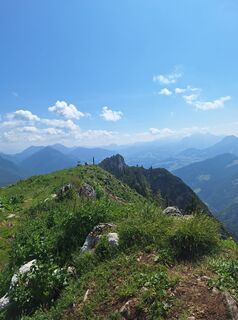 Foto von Felix entlang der Tour