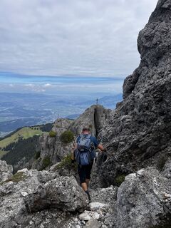 Foto von Maximilian Slee entlang der Tour