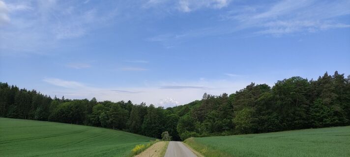 Foto von Fredi Oppel entlang der Tour