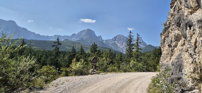 Foto de Hari Schrittwieser a lo largo del recorrido
