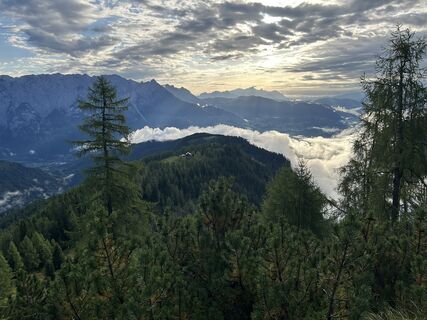 Foto von Elisabeth Stögmüller entlang der Tour
