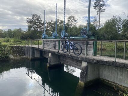 Foto von Sven Krieblin entlang der Tour