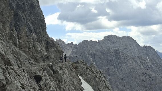 Foto von Gustl entlang der Tour