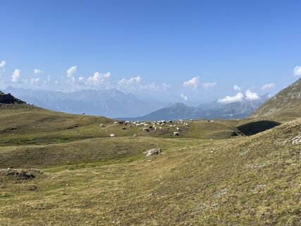 Foto von Sara Manzoni entlang der Tour