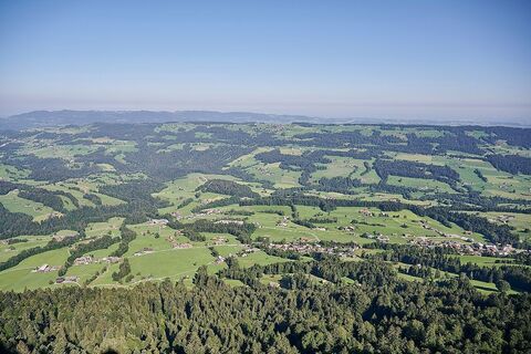 Ausblick vom Kojen in Riefensberg