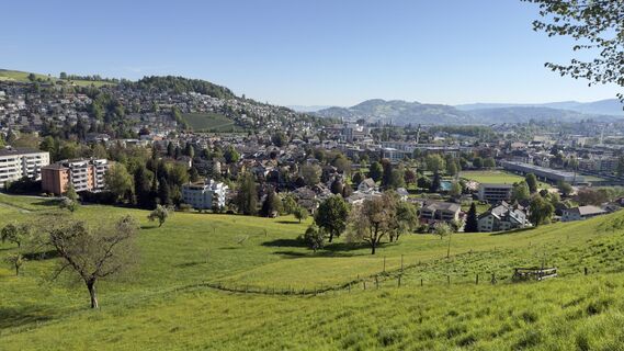 Photo de Peter Burki le long du parcours