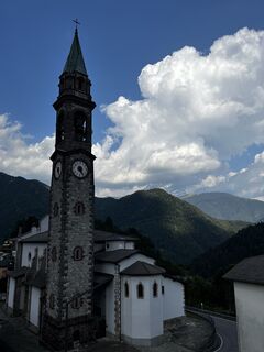 Foto von Alberto Ghiretti entlang der Tour