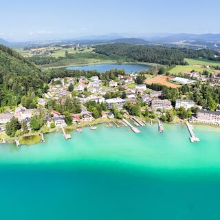 Klopeiner See und Kleinsee im Hintergrund
