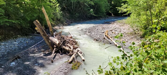 Photo de Helmuth Stangl le long du parcours