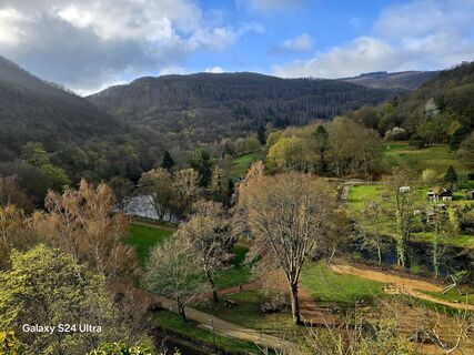 Foto de Edit Szoboszlay a lo largo del recorrido