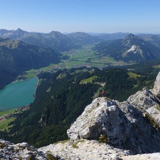 Aufstieg zur Roten Flüh