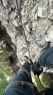 Aufstieg 4 - Klettersteig Gantrisch