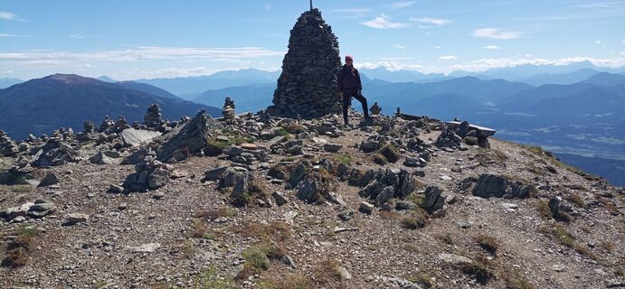 Photo de Markus le long du parcours