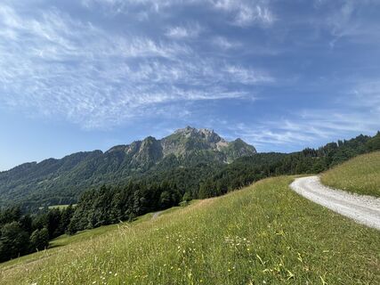 Foto von Dominik Wymann entlang der Tour
