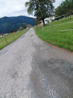 Fotografia z Melanie Pippan na trase