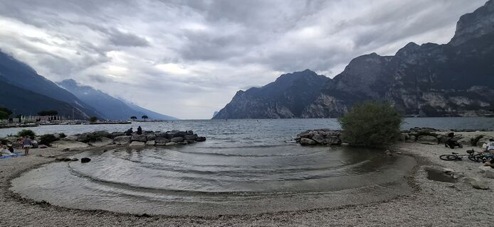 Foto von Petra Poslusny entlang der Tour