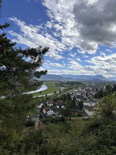 Foto von Cyrill Bischof entlang der Tour