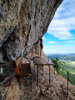 Foto von Christina Fröhlich entlang der Tour