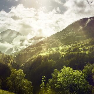 Blick von Grengiols ins Binntal