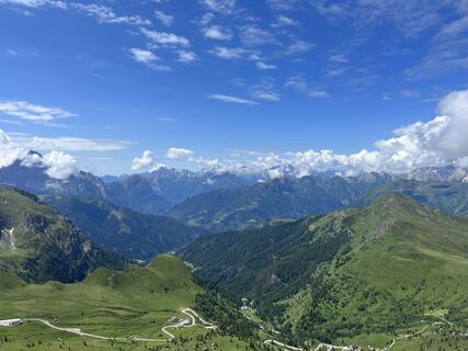 Foto von Rosi entlang der Tour