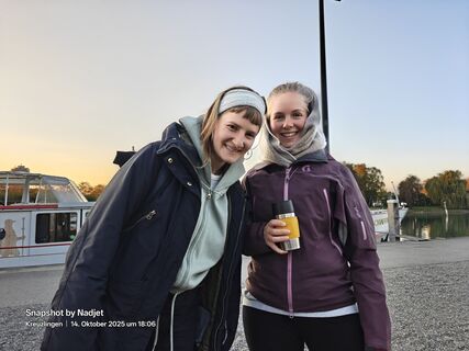 Foto von Nadja Kremer entlang der Tour