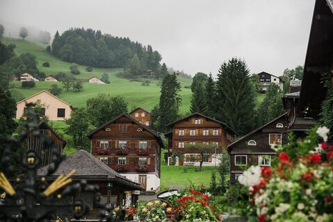 Häuserensemble in Schwarzenberg