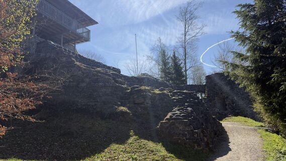 Foto de Peter Burki a lo largo del recorrido