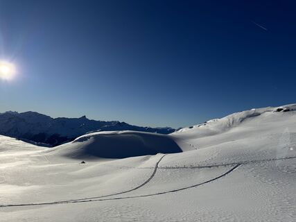 Photo de Emmanuel Olivotti le long du parcours