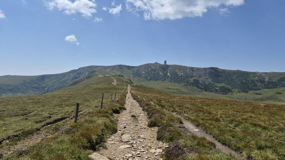 Foto von Erich Höfferer entlang der Tour