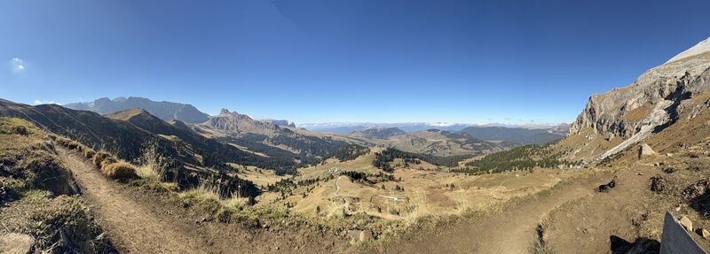 Foto fra Norbert Herbig undervejs på turen