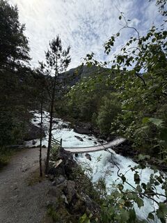 Foto von Peter Bräu entlang der Tour