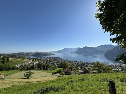 Foto von Dominik Wymann entlang der Tour