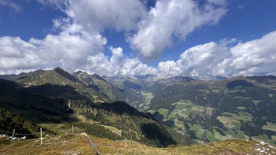 Photo de Mauro Calegari le long du parcours