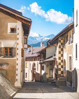 Samedan im Sommer