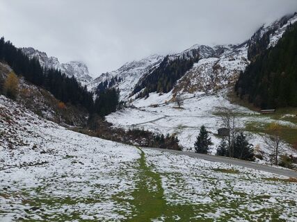 Foto von Andrea Mahringer entlang der Tour