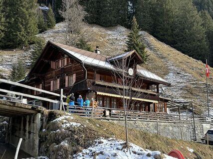 Photo de Robert Ruckstuhl le long du parcours
