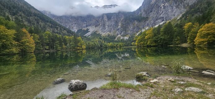 Foto von Johann Schallinger entlang der Tour