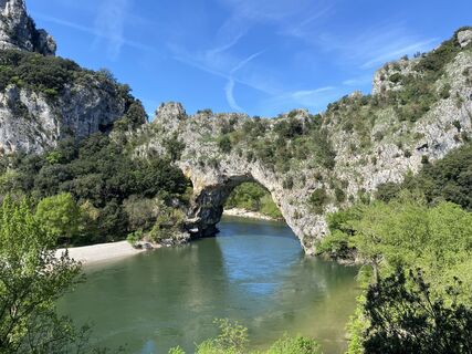 Foto de Mario Spalinger a lo largo del recorrido