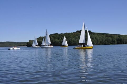 Segelboote auf dem Bostalsee
