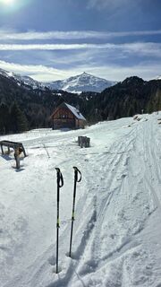 Foto de Gerhard Wilding a lo largo del recorrido