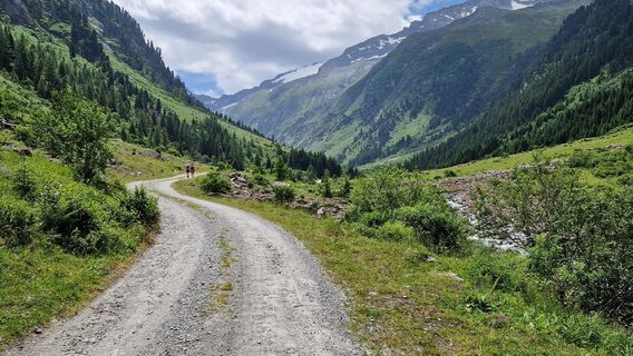 Foto de Gerrit van der Linde a lo largo del recorrido